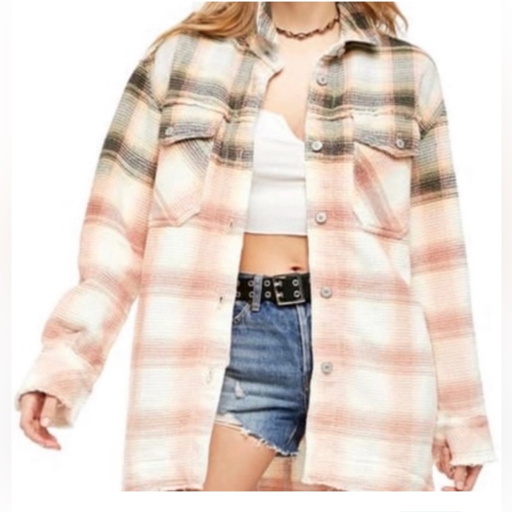 we the free anneli plaid jacket